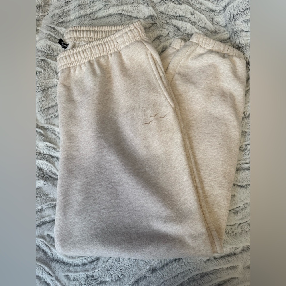 Lazy Pants Classic Cream Sweatpants XL